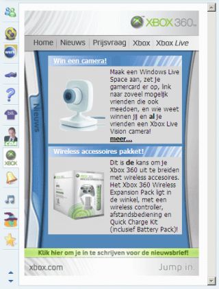 Xbox Messenger Tab